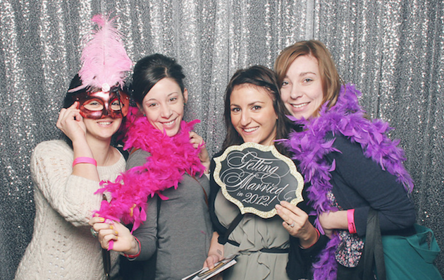 Photobooth at the Wedluxe show January 8th, 2011