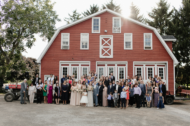 Rustic barn wedding photography
