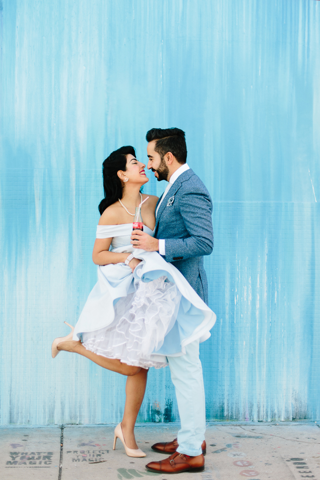 styled engagement session