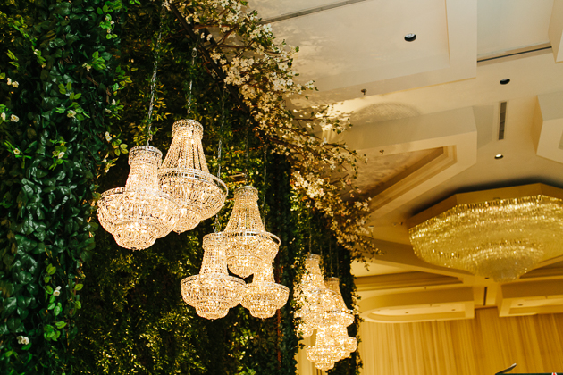 Crystal chandeliers are always a good idea