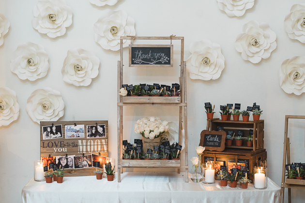 Stylish wedding at The Burroughs Building