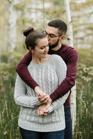 Toronto Island engagement photos in Fall