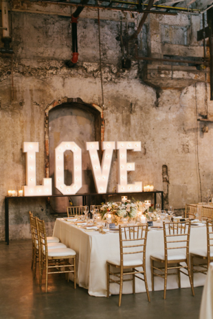 Romantic White and Gold Fermenting Cellar wedding