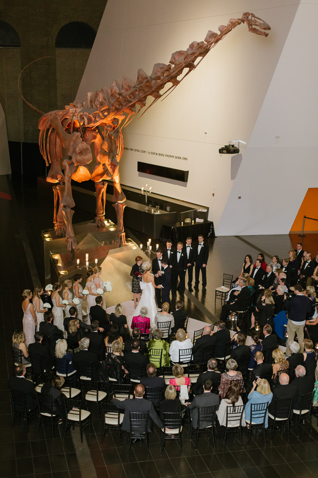 The ROM wedding ceremony in Toronto