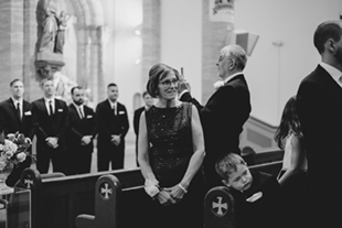 St Patrick Church wedding ceremony photos