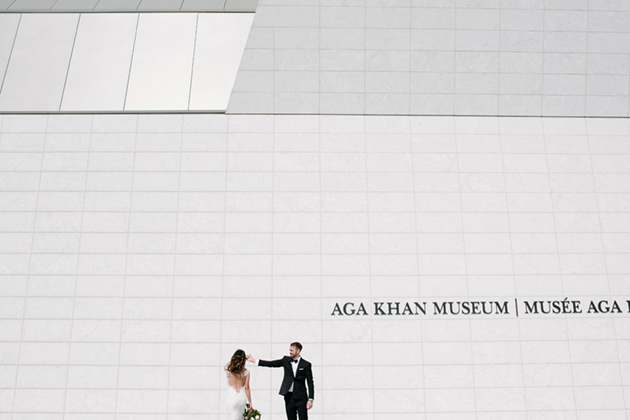Aga Khan Museum wedding photography
