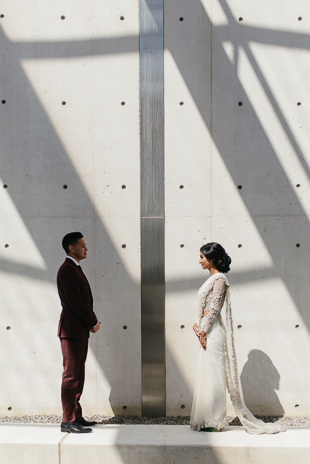 Wedding photography at Aga Khan Museum
