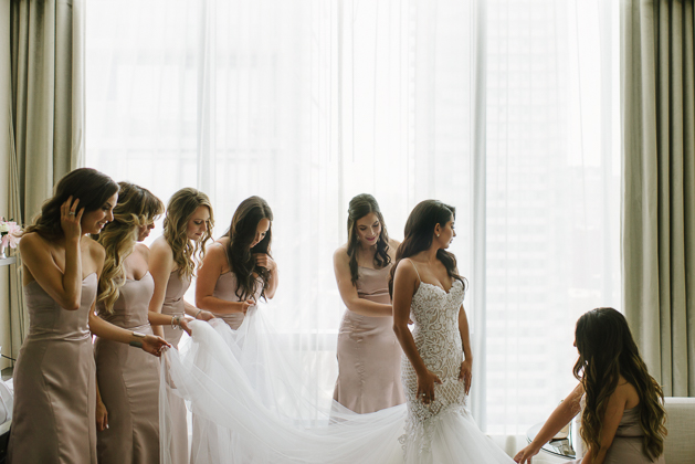 Gorgeous Four Seasons Hotel Toronto Wedding