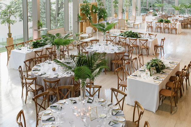 Tropical wedding at the Royal Conservatory of Music