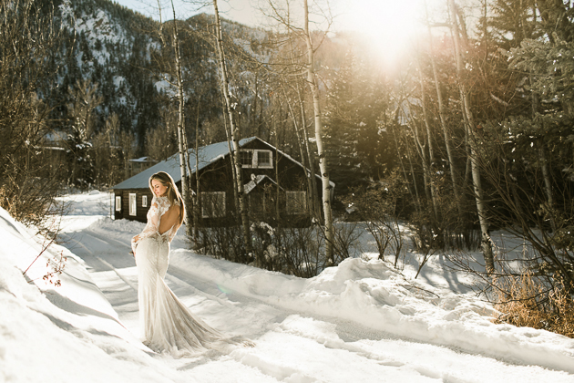 Winter Aspen wedding inspiration