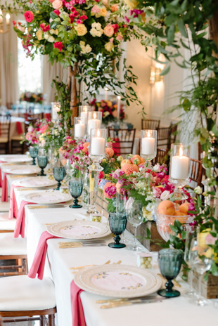 Bright and colourful garden inspired bridal shower at Graydon Hall Manor 