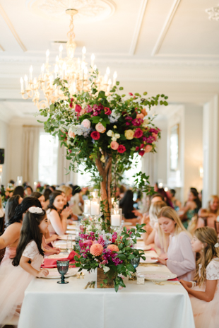 Bright and colourful garden inspired bridal shower at Graydon Hall Manor 