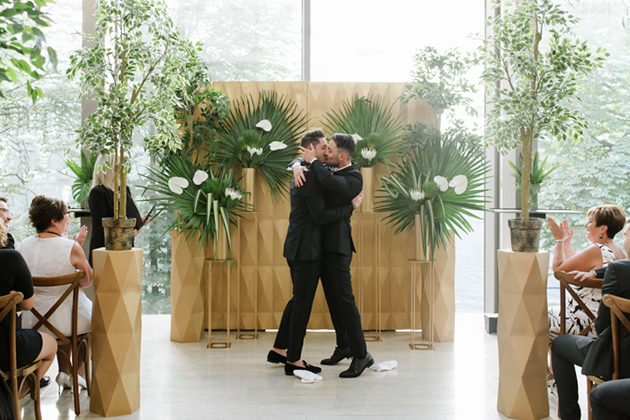 This Modern Royal Conservatory of Music Wedding Is a Dream!