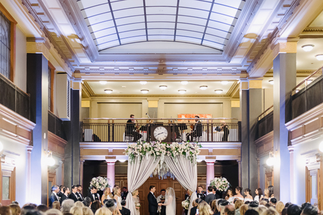 Inside a beautiful wedding at One King West Hotel