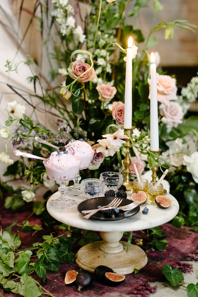 Romantic boho-inspired Evergreen Brickworks wedding inspiration