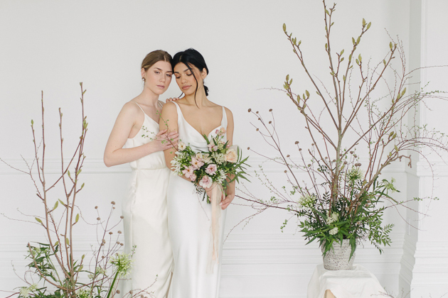 This Intimate The Great Hall Wedding Inspiration Proves That Less Is More