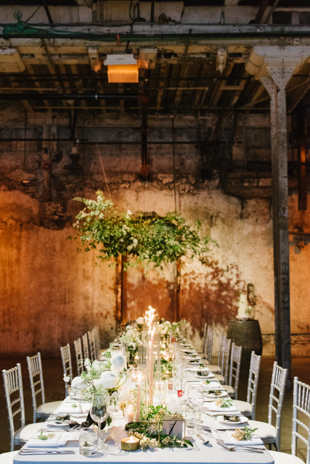 Secret garden inspired wedding in Fermenting Cellar