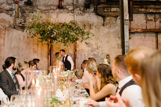 Secret garden inspired wedding in Fermenting Cellar