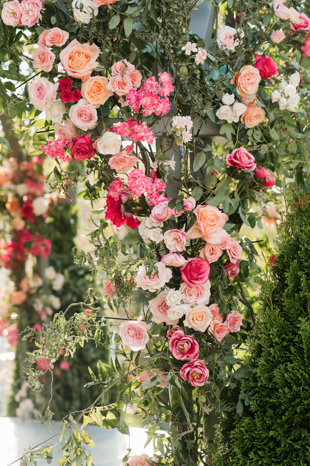 Rachel A Clinger floral design at Casa Loma wedding