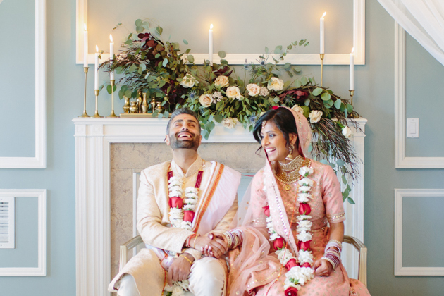 Pink Themed Harding Waterfront Estate Wedding With Two Ceremonies